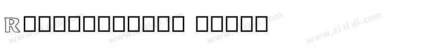 RenaultGroup B字体转换